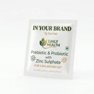 Daily Health Prebiotic Probiotic & Zinc Sulphate Gut Restore