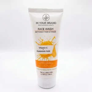 Vitamin C & Hyaluronic Acid Face Wash – All Skin Types
